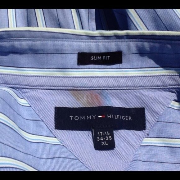 Men's XL Tommy Hilfiger Button Up Shirt - Picture 3 of 6